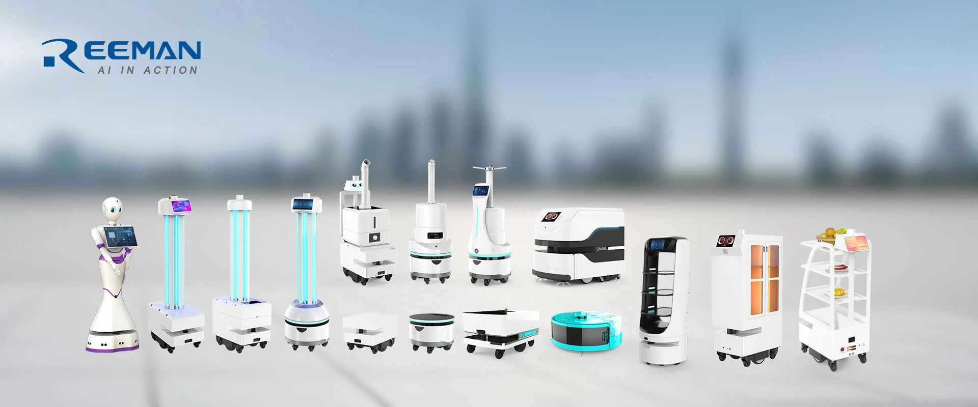 El robot de lliurament de Reeman va desenvolupar un sistema de distribució au...