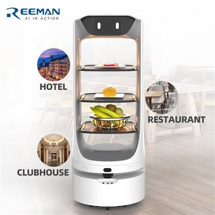 Robot de lliurament al restaurant