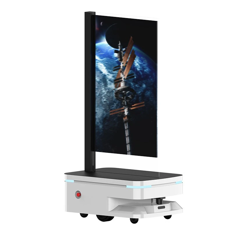 Advor Mobile AI Digital Human Transparency Screen Robot